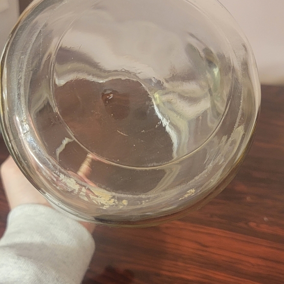 Pitcher Clear Optic Swirl with Ice Lip 9" Tall - Picture 5 of 6